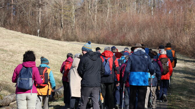 SAV Anwandern Los gehts zum Anwandern mit Start am oberen Stauseebecken.