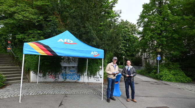 Der Stand vor dem Kepi.