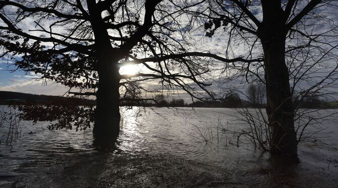 Hochwasser in Schwaben