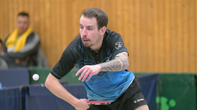 2023/24, Gr. 5, Herren, LK, Landesklasse, TT, TTBW, Tischtennis Spielt nächste Saison in der Tischtennis-Oberliga: Nick Grimm.