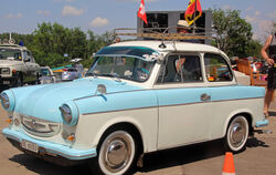 Echte Hingucker sind beim Zweitakt- und Ostfahrzeugtreffen Süddeutschland mit Zweirad-Klassiker-Treffen zu sehen.  FOTOS: LEIPPE
