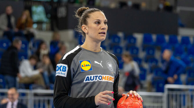 DHB,Deutschland,EM-Quali,Euro 2024,Europameisterschaft,Frauen,Germany,Handball,Heidelberg,IHRWIRALLE,Nationalmannschaft,Qualifik Julia Behnke von der TuS Metzingen spielt im Team von Bundestrainer Markus Gaugisch eine wichtige Rolle.