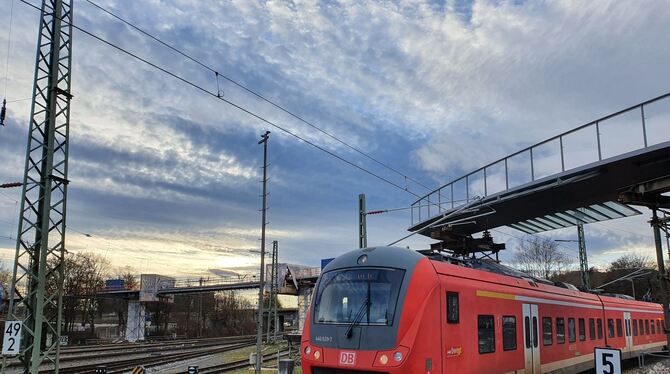 Die Ammertalbahn wird wieder mit Bussen ersetzt.  FOTO: SCHITZ