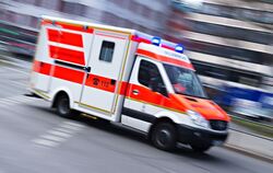 Rettungswagen im Einsatz