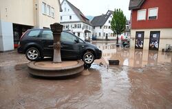 Hochwasser in Baden-Württemberg - Rudersberg