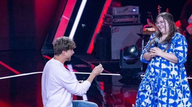 »The Voice«-Juror Samu Haber fiel auf die Knie.