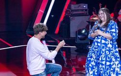 "The Voice"-Juror Samu Haber fiel auf die Knie.