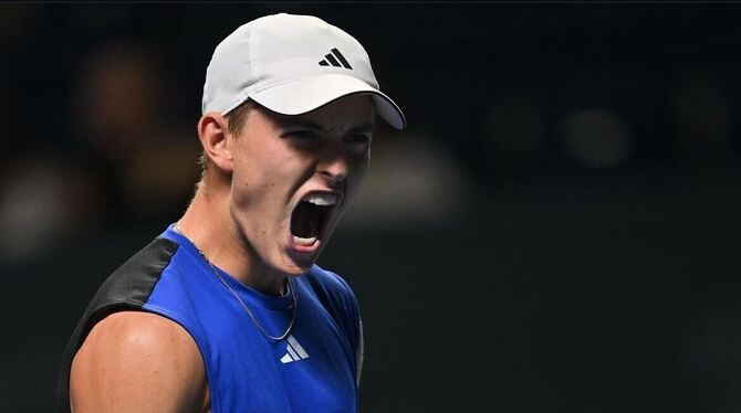 Justin Engel Jüngster Spieler unter den Top 400 der Tennis-Weltrangliste: Der 17 Jahre alte Justin Engel