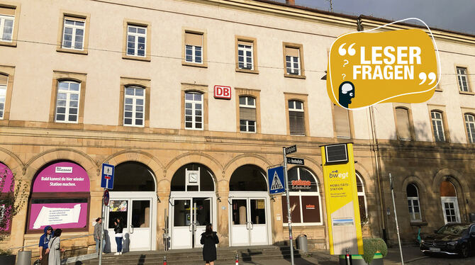 Leserfrage Kein »stilles Örtchen«: Im Reutlinger Hauptbahnhof gibt es schon seit längerem keine Toilette für Reisende.