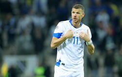 Im Spätherbst einer Welt-Karriere angelangt: Edin Dzeko. FOTO: KRSTIC/WITTERS