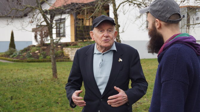 Mordechai Chiechanower, KZ Überlebender Mordechai Chiechanower, der letzte Überlebende des KZ Hailfingen-Tailfingen starb mit 100 Jahren