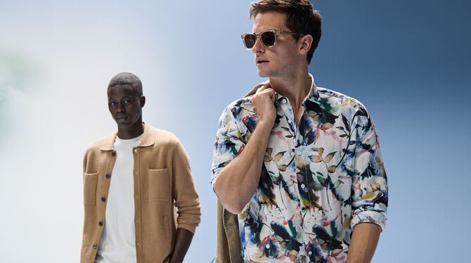 Mode Beispiele aus der Frühjahrskollektion Casual von Olymp