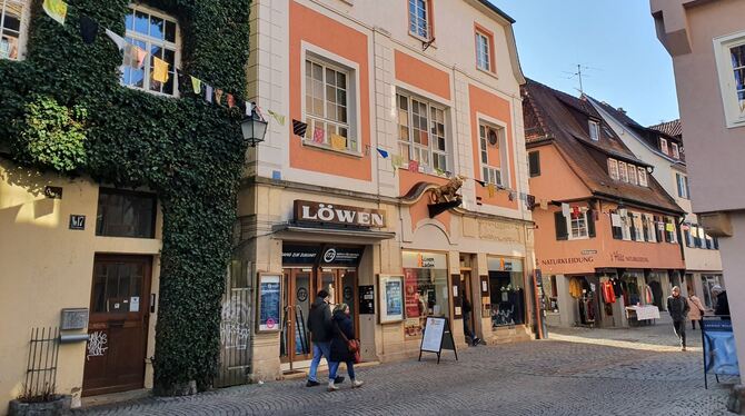 Die Spielstätte Löwen des Tübinger Zimmertheaters in der Kornhausstraße.