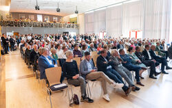 Der Bürgerempfang in Eningen war gut besucht.