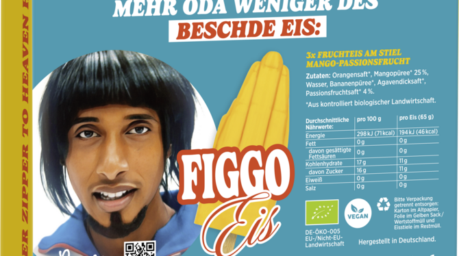 So sieht es aus, das »Fuggo«-Eis von Percy aka Tedros Teclebrhan aus Mössingen.