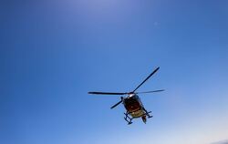 Ein Rettungshubschrauber - Symbolbild