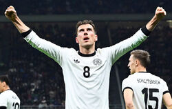 Wie in einem Traum: Der deutsche Siegtorschütze Leon Goretzka feiert gegen Italien ein traumhaftes Comeback nach einer 16-monati