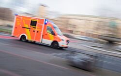 Ein Rettungswagen - Symbolfoto