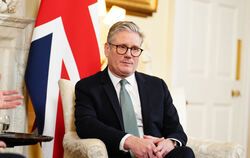  Der britische Premierminister Keir Starmer setzt auf Deeskalation.  FOTO: PETTITT/DPA
