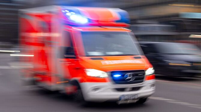 Krankenwagen im Einsatz