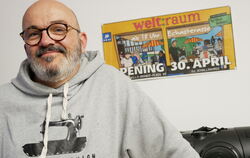 Markus Brandstetter berichtet im Gespräch über die vielfältigen Aktivitäten  der Reutlinger Drei Musketiere.