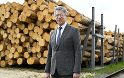 Johannes Schwörer, Präsident des Hauptverbands der Deutschen Holzindustrie. FOTO: PIETH