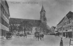 Im Gasthaus Lamm (links) hat sich die Ortsgruppe der »Deutschen Christen« das ein oder andere mal getroffen.  FOTO: BURGEMEISTER