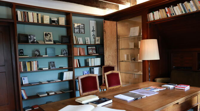 2025-05-09 Neske-Bibliothek,Fe Vogel,Literatur,Pfullingen Die Pfullinger Neske-Bibliothek wird Schauplatz einiger Veranstaltungen in diesem Jahr sein.