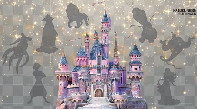 Pflegekongress, Kreiskliniken Reutlingen, Disney Mit diesem Bild haben die Kreiskliniken Reutlingen einen Flyer gestaltet, der zu einem Pflegekongress einlädt. Der Weiterbildung