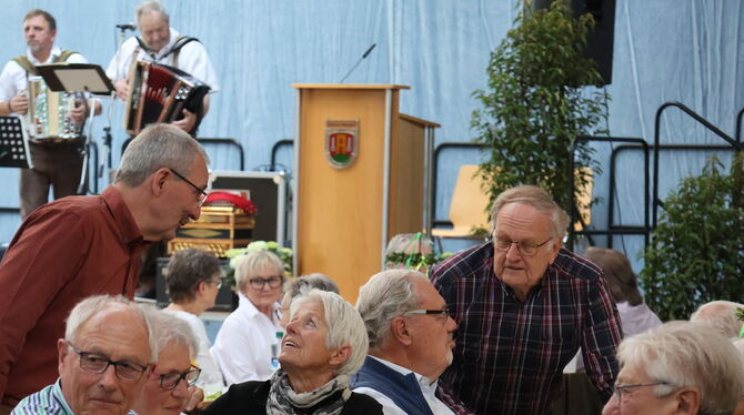Da ist gut sein - beim Seniorennachmittag in Hohenstein.