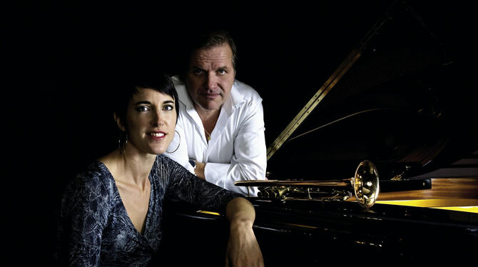 Das deutsch-amerikanische Jazz-Duo Ellen und Bernd Marquart kommt am Samstag in den Jazzclub in der Mitte.
