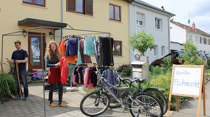 Impression von der Premiere im vergangenen Jahr: Auch diesmal wird die gesamte Gemeinde Eningen wieder zu einem einzigen Flohmar