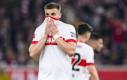 Ermedin Demirovic hadert mit einer vergebenen Chance.