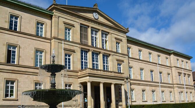 Universität Tübingen, Neue Aula Die Neue Aula der Eberhard-Karls-Universität Tübingen.