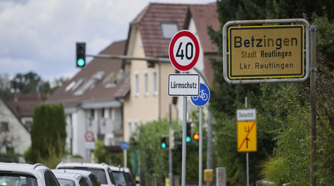 Lärmaktionsplan Staugeplagtes Betzingen: Die flächendeckende Einführung von Tempo 30, von der sich der Ortschaftsrat eine Verkehrsentlastung erh