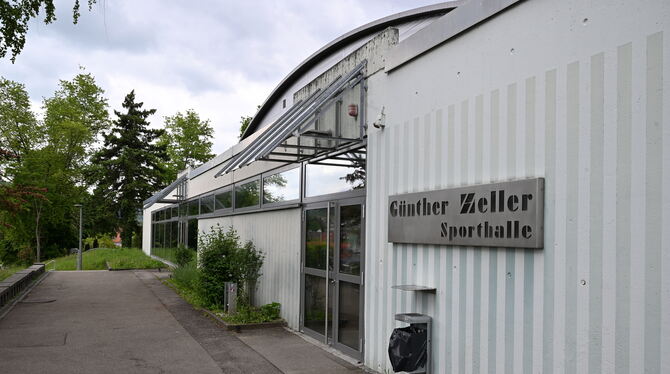 Die Günther-Zeller-Halle in Eningen.