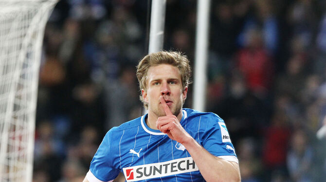 23.05.2013 --- Fussball --- 1.Bundesliga --- Relegation --- TSG 1899 Hoffenheim vs 1.FC Kaiserslautern Auch zum DFB-Pokal hat Sven Schipplock als Torschützenkönig von 2015 in Diensten der TSG 1899 Hoffenheim einen besondern Bezug.