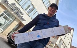 Klaus Maichle hat in seinem Pilgerbuch alle Stempel gesammelt. 300 Kilometer ist er auf dem Camino Portugues gelaufen.