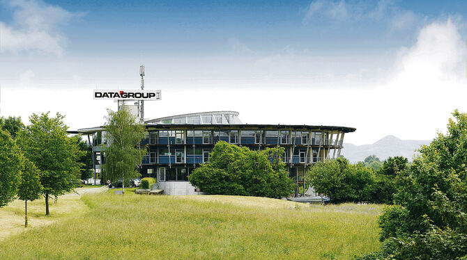 Unternehmen Sitz von Datagroup in Pliezhausen-Gniebel