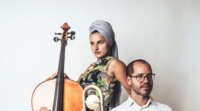 Das Duo DeeLinde & Emiliano Sampaio ist am Samstag zu Gast im Pappelgarten.