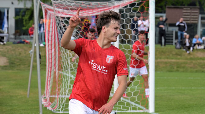 Spieler des Tages: Noah Dörre. FOTO: BAUR