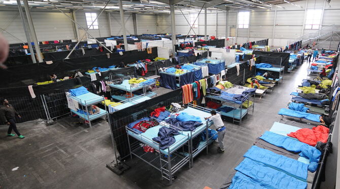 Diese Situation will niemand mehr: Turnhallen, die als Unterkunft für Flüchtlinge dienen.
