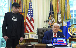  Die einstige Allianz zwischen Tesla-Chef Elon Musk (links) und US-Präsident Donald Trump endet in einer Schlammschlacht.  FOTO: