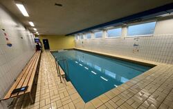 Das Lehrschwimmbecken in Willmandingen: Um das Bassin herum ist wenig Platz. 