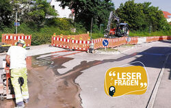 Es ist eine der größten Straßenbaustellen in Dettingen seit langer Zeit: Die zentrale Karlstraße wird Abschnitt für Abschnitt au
