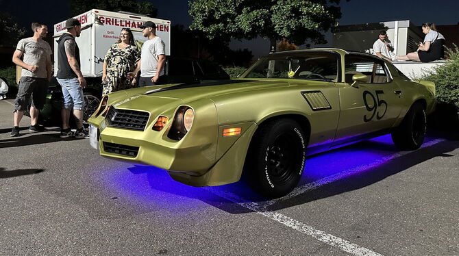 Chevrolet DJ Chico-Enrico hat diesen Chevrolet Camaro hübsch gemacht, ist aber nach seinen Worten kein Autoposer.