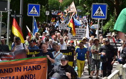 Die  Demo-Ankündigungen  der Bewegung »Gemeinsam für Deutschland« sorgen wieder für reges Protestgeschehen in Reutlingen. 