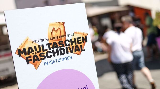 Maultaschenfestival in Metzingen