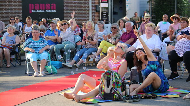 Kulur-Open-Air Sommerspaß im Pausa-Quartier. Zahlreiche Veranstaltungen gibt es ab dem 26. Juni in Mössingen zu erleben. FOTO: KULTURAMT