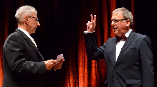 keck vereidigt Thomas Keck bei seiner Vereidigung am 5. April 2019. Wenn es nach ihm geht, könnte sich diese Szene 2027 wiederholen.